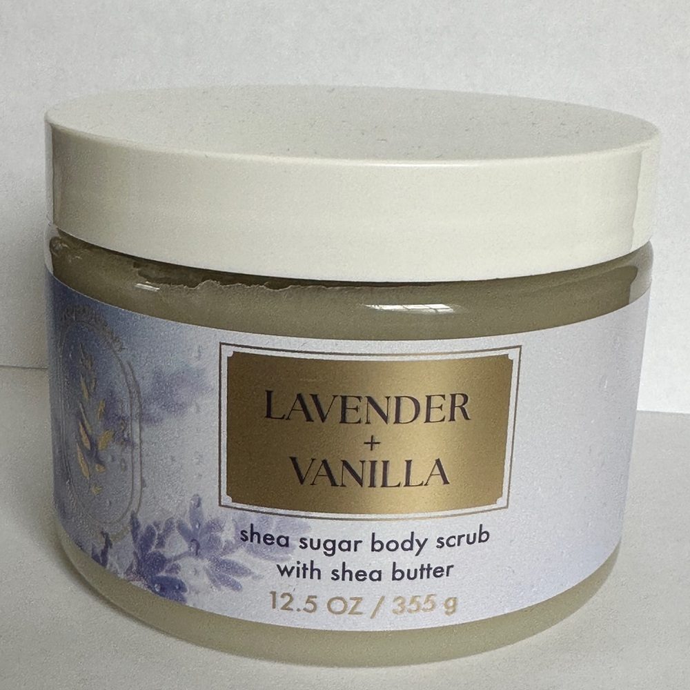Lavender + Vanilla Shea Sugar Body Scrub